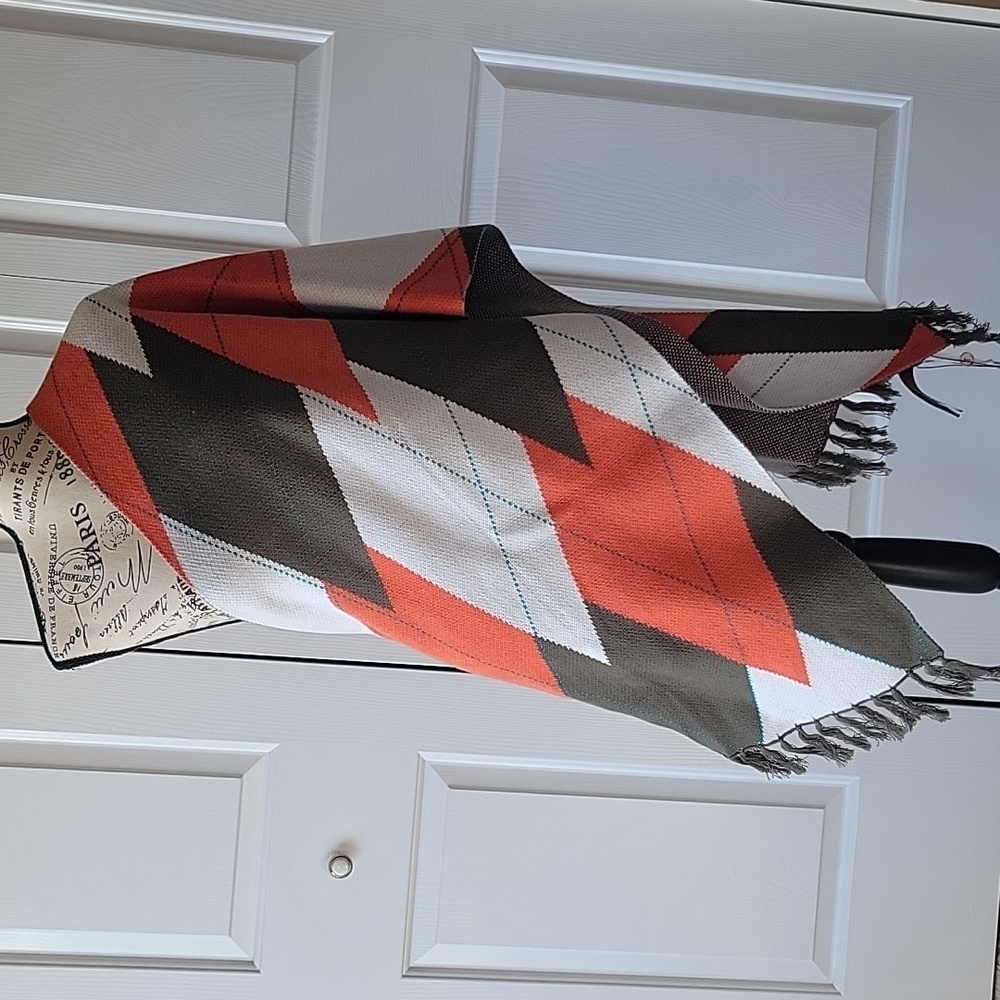🛑TED BAKER Argyle Knit Scarf
